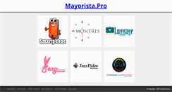 Desktop Screenshot of mayorista.pro