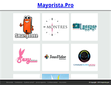 Tablet Screenshot of mayorista.pro